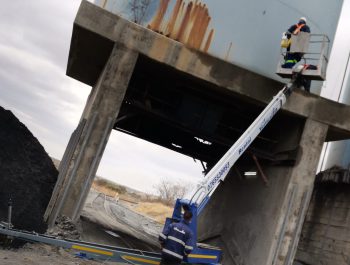Siyanda Bakgatla Platinum Mine Cherry Picker