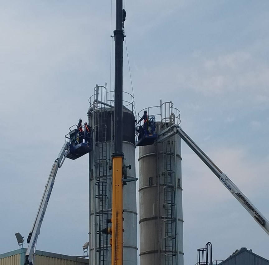 Grout Silos Refurbishment